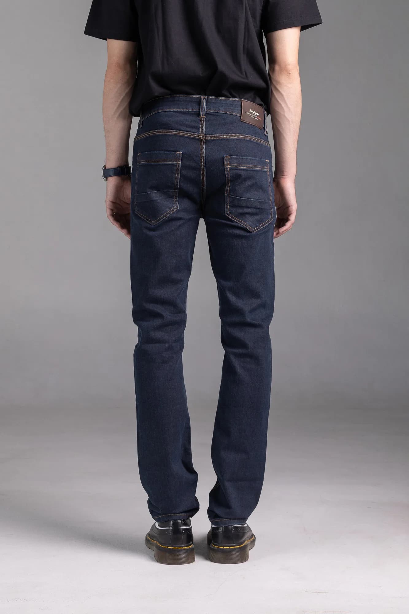Jack Russel - Men Jeans - Klassik J-1106 Slim Fit Vintage Midnight Blue