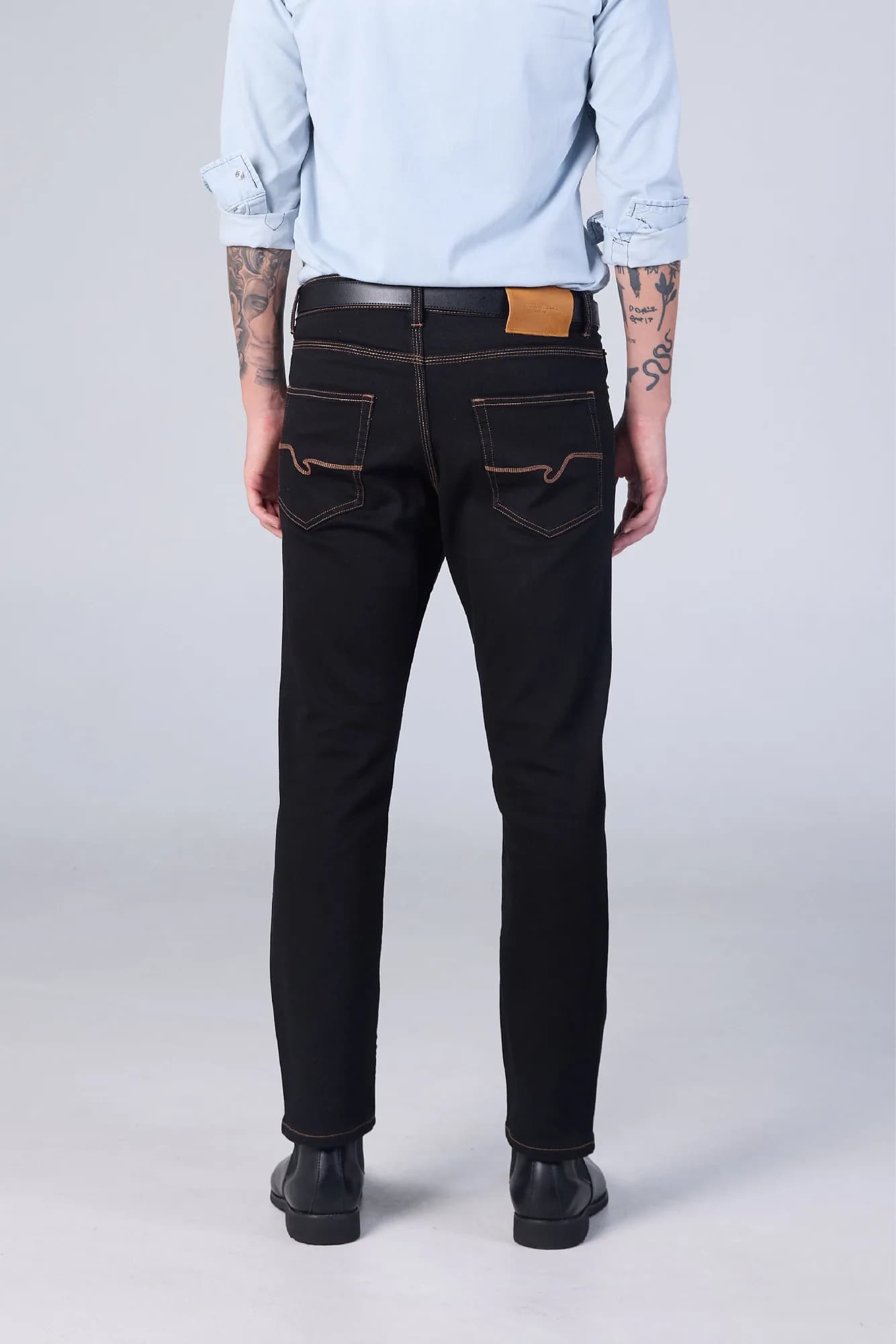 Jack Russel - Men Jeans - Handwerk J-JACK/BK2 Classic Slim Fit Black 2