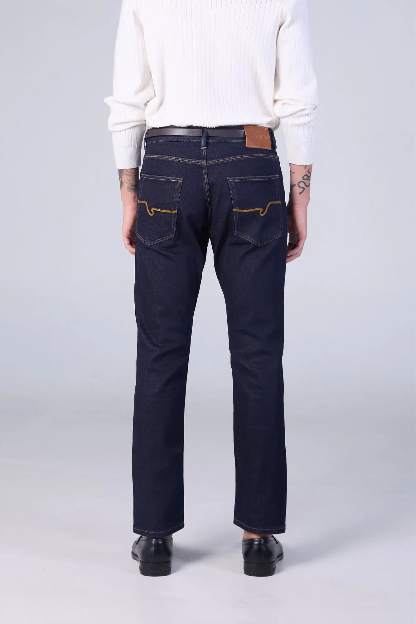 Jack Russel - Men Jeans - Handwerk J-JACK/DB Classic Slim Fit Dark Blue