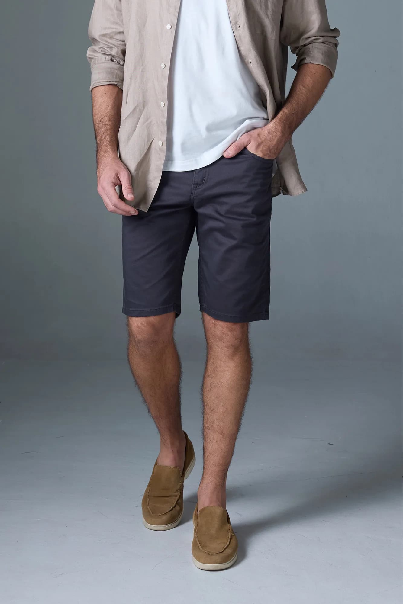 Jack Russel - Men Shorts - Klassik JS-1/20 Straight Fit Dark Blue