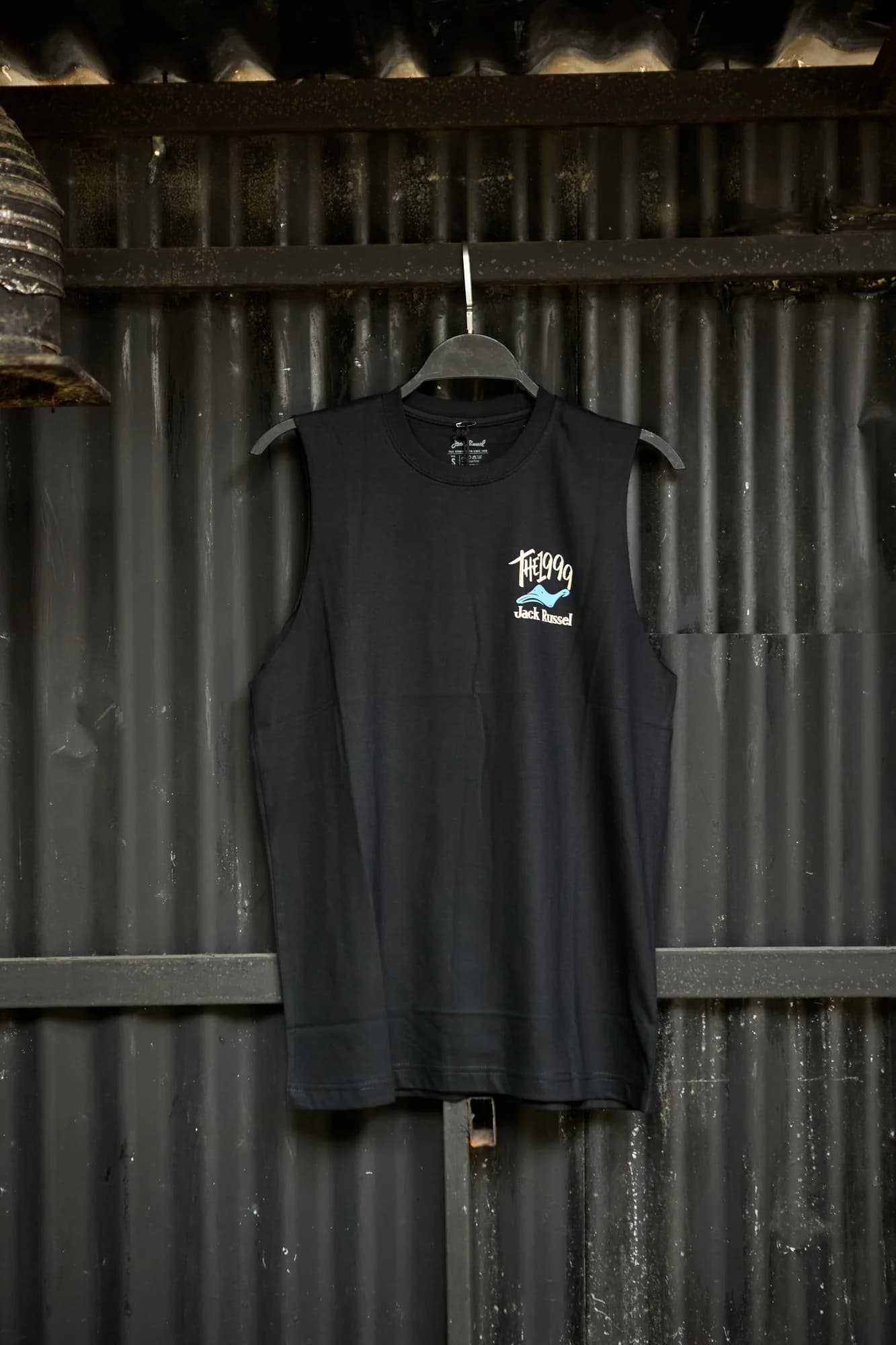Jack Russel - Men T-Shirts - Klassik TJV-1/BK Sleeveless Black